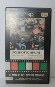 Poliziotto sprint Maurizio Merli, Giancarlo Sbragia 1977 VHS VTG RARE MVP ITALY - Picture 1 of 3