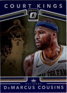 2017-18 Donruss Optic Court Kings Purple #23 DeMarcus Cousins - NM-MT