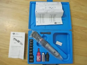 ROCKWELL 3/8 Air Ratchet Wrench w/ Sockets, Adapters, Case, Japan NEW, FAST SHIP - Picture 1 of 12