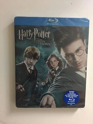 Harry Potter and the Order of the Phoenix (Blu-ray, 2009) Steelbook German  - Image 1 of 2