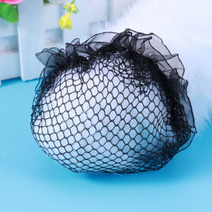 Invisible Hair Nets for Kids - 5 Pack of Ballet Bun Nets for Dance