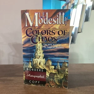 1999 Signed 1st,Modesitt COLORS OF CHAOS, Saga of Recluce Series PB - Picture 1 of 5