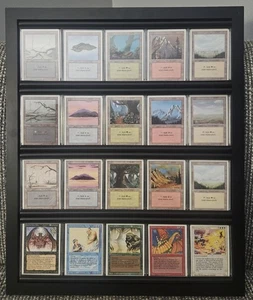 MAGIC THE GATHERING - HANGING DISPLAY FRAME - REVISED (3RD) - 20 CARDS - SLEEK - Picture 1 of 1