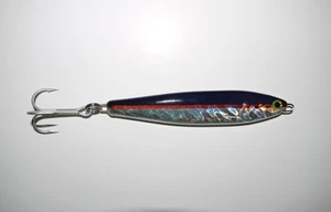Point Wilson A60 BU/N DART Anchovy Jig, 6 oz, Blue/Nickel - Picture 1 of 1