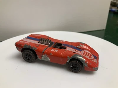 Hot Wheels Redline - Ferrari 312p 1974: esmalte rojo colores voladores (HK) Foto 1 de 4