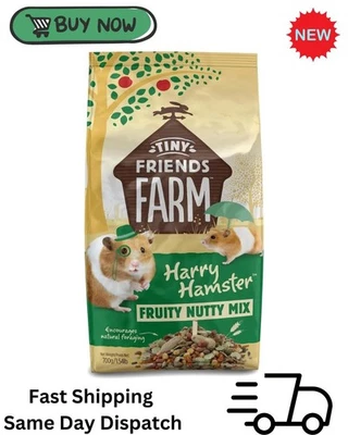 Supreme Petfoods Tiny Friends Farm Harry Hamster Fruity Nutty Mix Various UK