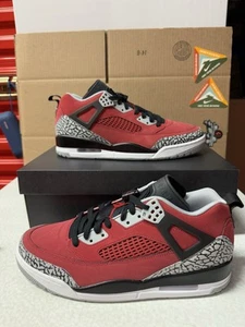 Jordan Spizike Low “Toro” Slip-On Retro Basketball Shoes Red FQ1759-600 size 12 - Picture 1 of 8