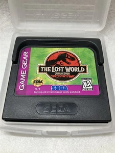 The Lost World: Jurassic Park (Sega Game Gear) - Solo carro - Probado - Limpio - Imagen 1 de 3