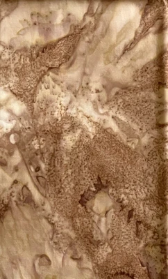 Tie Dye Cotton Fabric Brown Unbranded 1 Yard x 42 Inches Wide - Image 1 of 4