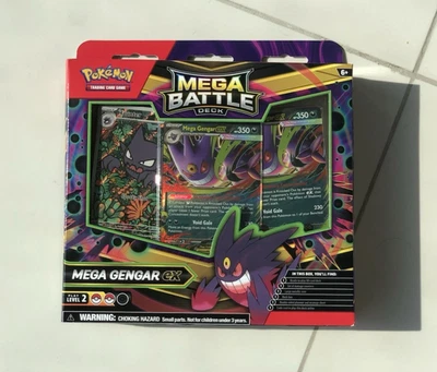 Pokemon Mega Gengar EX Battle Deck Haunter Promo Mega Evolution ME01 Promos👻NEW - Image 1 of 2