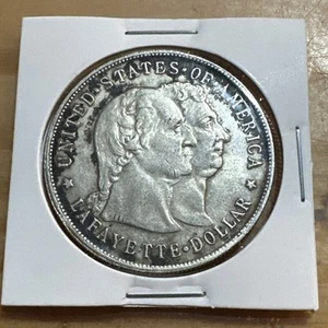 1900 Lafayette Silver Dollar - Picture 1 of 3