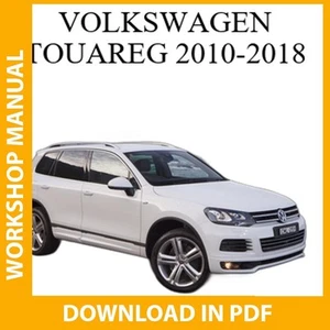 Volkswagen Touareg 2010 2011 2012 2018 Workshop Repair Service Manual Download - Picture 1 of 1