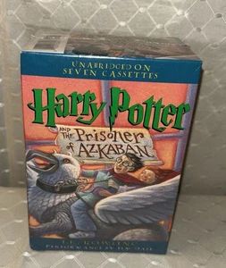 Harry Potter and the Prisoner of Azkaban  7 Cassette Audio Book Unabridged - Picture 1 of 6