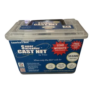 Fitec Super Streuer SS1000 3/8 Zoll 7 Fuß Radius Mesh klar Netz Stahl drehbar - Bild 1 von 3