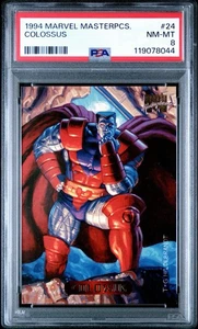 1994 Fleer Marvel Masterpieces - Colossus #24 PSA 8 - Picture 1 of 2