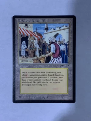 MTG Bazaar of Bagdad Arabian Nights English Rare "Hot" - Image 1 of 2
