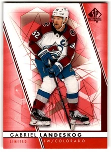 Gabriel Landeskog 2022-23 SP Authentic Limited Red #92 Colorado Avalanche - Picture 1 of 2