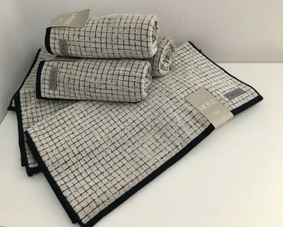 MÖVE HANDTÜCHER EDEN Luxus Ausführung Cotton Leinen Wendehandtücher 4 STÜCK neu - Bild 1 von 4