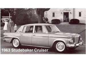 1963 Studebaker Cruiser Auto Refrigerator Magnet - Picture 1 of 1