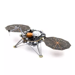 Insight Mars Lander: Metal Earth 3D Laser Cut Miniatura Kit MMS193 Edad 14 - Imagen 1 de 3