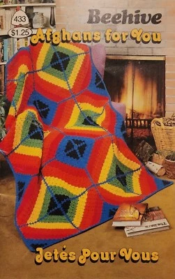Afghans For You Knitting Patterns By Beehive - Image 1 of 4
