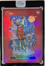 2022-23 Panini One and One Jabari Smith Jr. Downtown RC/Rookie Houston Rockets