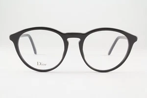 Rare Authentic Christian Dior MONTAIGNE n53 50mm Black Frames Glasses Italy - Picture 1 of 5