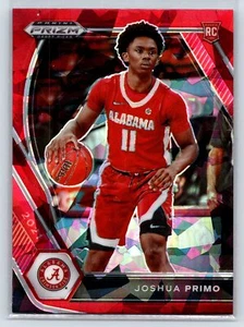 2021 Panini Prizm Draft Picks #50 Joshua Primo RC Alabama Crimson Tide Red Ice - Picture 1 of 2