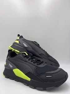Zapatos para hombre PUMA 43 RS30 Synth Pop / Sneaker negro ligero confort neón outlet - Imagen 1 de 12