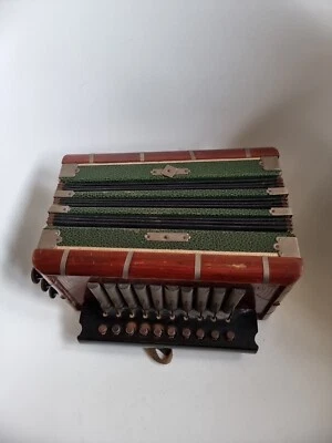 Acordeón Rigoletto Hecho en Alemania Instrumentos Musicales Vintage  - Imagen 1 de 4