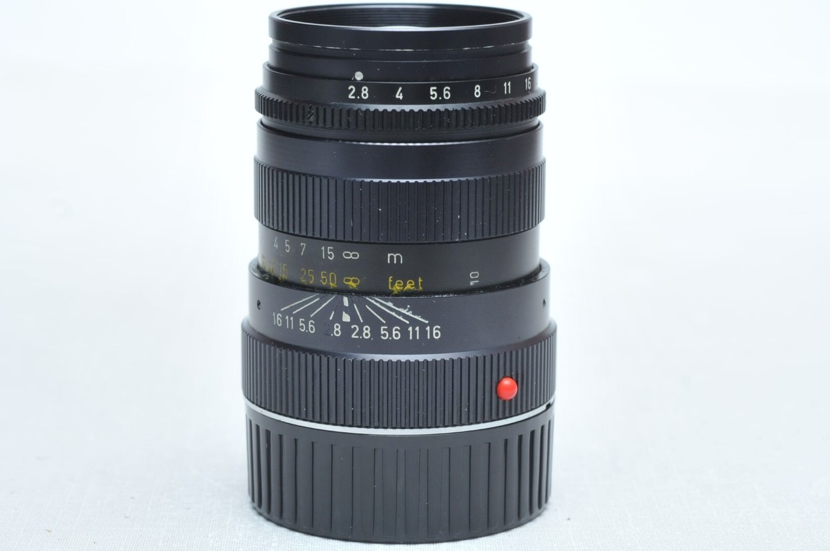 Leica ELMARIT-M f/2.8 Camera Lenses 90mm Focal for sale | eBay Leica ELMARIT-M f/2.8 Camera Lenses 90mm Focal for sale | eBay