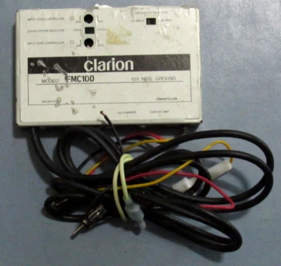 Clarion FMC100 CD Changer FM Modulator , Worker Good When Removed  (B24) - Image 1 of 2