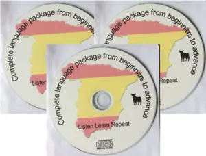 Learn to speak Spanish Audio 3 CD set Complete Spanish Language Course FREE P&P - Picture 1 of 1