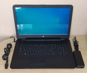 PC PORTABLE HP 17Y013nf @ AMD A6 hdd500Go ram6Go 17,3" WINDOWS10 OFFICE CHARGEUR - Photo 1/17