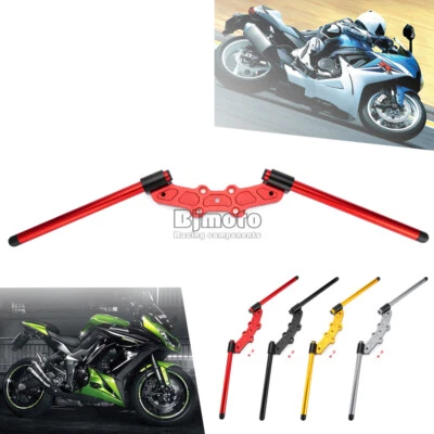 22mm Clip On Handlebar Adapter Plate Set For DUCATI Monster 696 2008-2014 Foto 1 de 4