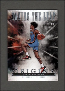 2022-23 Panini Origins Taking the Leap #11 Jalen Williams - Casi nuevo- como nuevo - Imagen 1 de 2