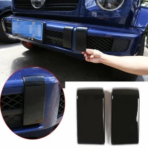 Kit de ajuste de parachoques delantero ABS negro brillante para Benz Clase G W463 G500 G55 G63 2019-21 - Imagen 1 de 12