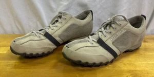 Diesel Vintage Women's Size 10 VIV Cream Leather & Suede Lace-Up in VGC - Picture 1 of 18