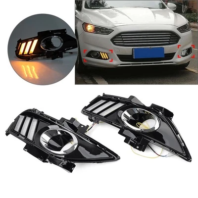 Daytime Running Light Turn Signal Light For Ford Mondeo Fusion 2013-2016 - Image 1 of 4
