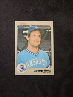 ⚾1983 Fleer #108 George Brett⚾近乎完好⚾ — 第 1/2 张图片