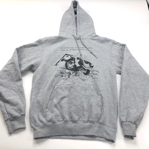 Virgil Abloh Figuras del Discurso Sudadera con Capucha Campeón Pequeño Hombre Pullover Suéter HR1 - Imagen 1 de 14