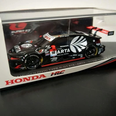 Modellino auto Spark ARTA Mugen Civic Type R GT500 Super GT 2024 #16 - Immagine 1 di 4