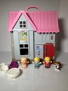 Fisher Price Little People Big Helpers House con alcune figurine Mattel 2017 - Foto 1 di 14