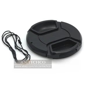 82mm Center Pinch Snap on Front Cap for Lens / Filters - Picture 1 of 1