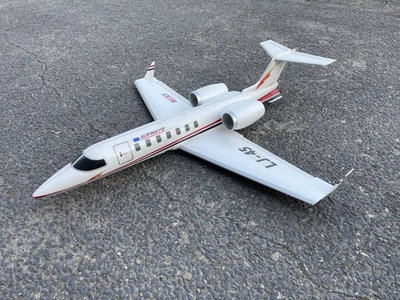 70mm RC Learjet Kit Modellflugzeug Airliner - Bild 1 von 4