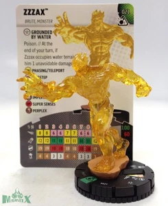 Heroclix Smash and Destroy set Zzzax #021 Uncommon figure w/card! - Picture 1 of 1