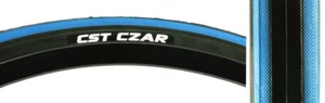 CST PREMIUM TIRE CSTP CZAR 650Cx23 BK/BU 120lb WIRE - Picture 1 of 1