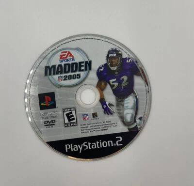 Madden NFL 2005 (Sony PlayStation 1, 2004) PS2 EA Sports Football Disk Only - Image 1 of 2