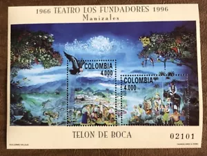 Colombia 1996 Souvenir Sheet 1126 Mint Never Hinged - Picture 1 of 2