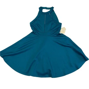 Altar’d State Gretna Teal formal sleevless dress NEW W TAGS size Medium MSRP $80 - Picture 1 of 9